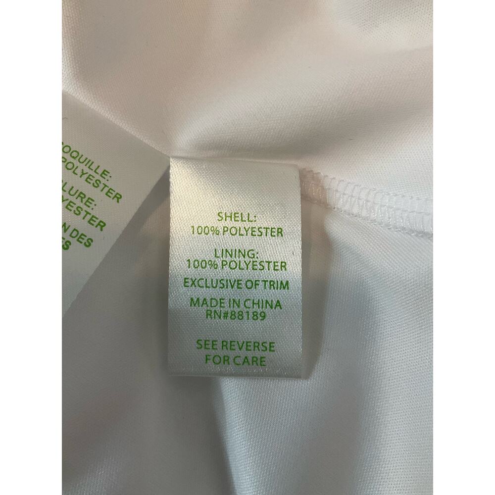 Lilly Pulitzer Armista Floral Lace Tiered Peplum Dress Size 14 - Picture 7 of 8